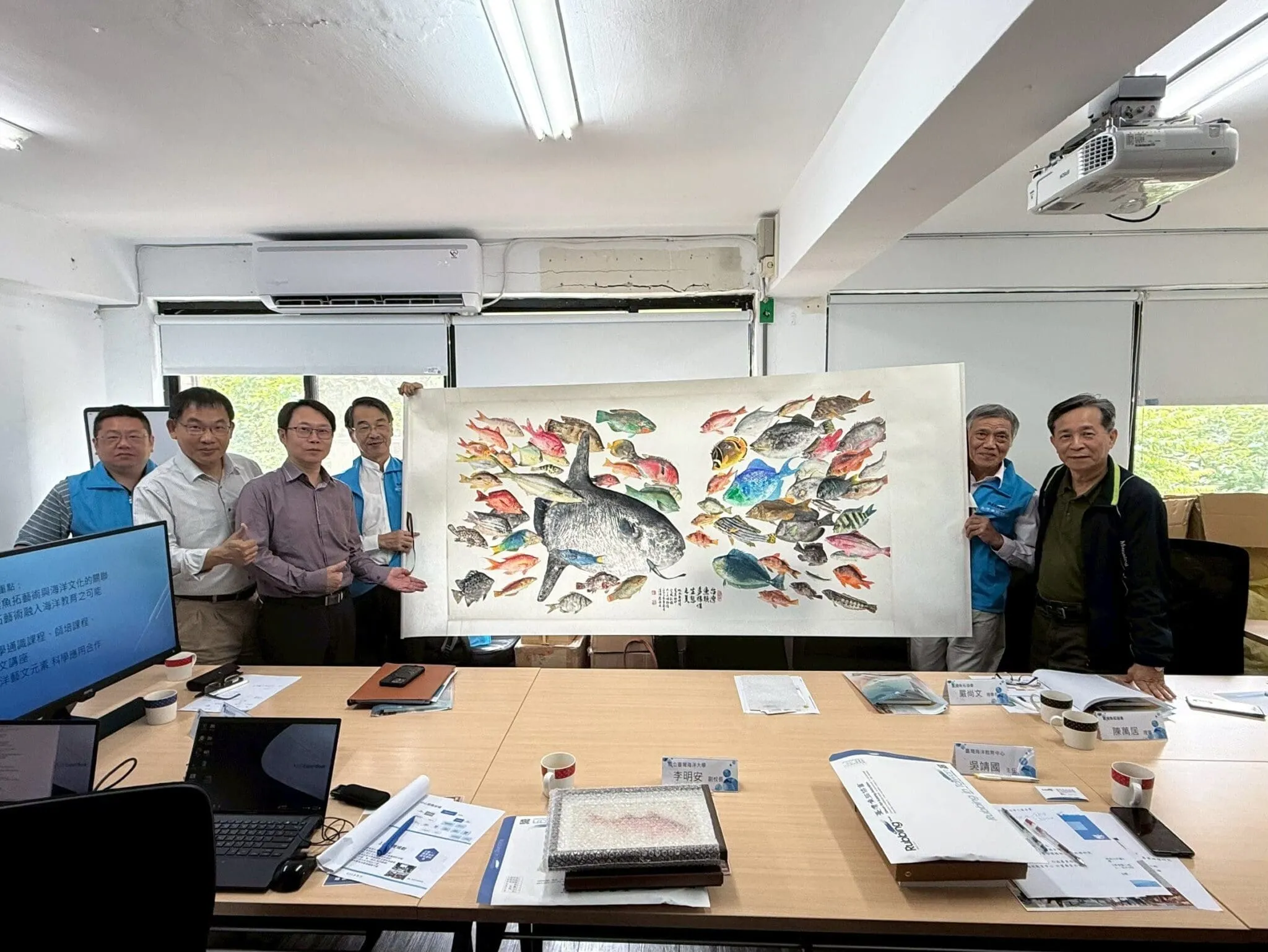拜訪台灣海洋教育訓練中心