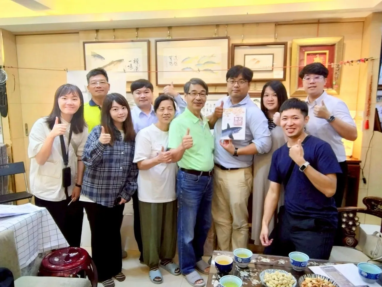 臺灣養殖基金會及中小企業總會來訪